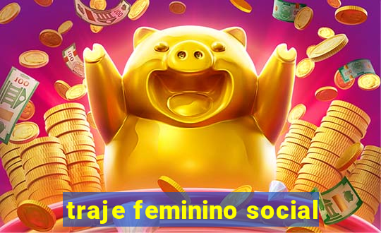 traje feminino social